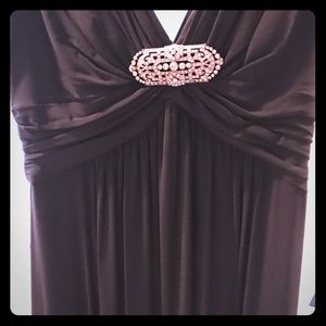 BCBG black tie gown XS